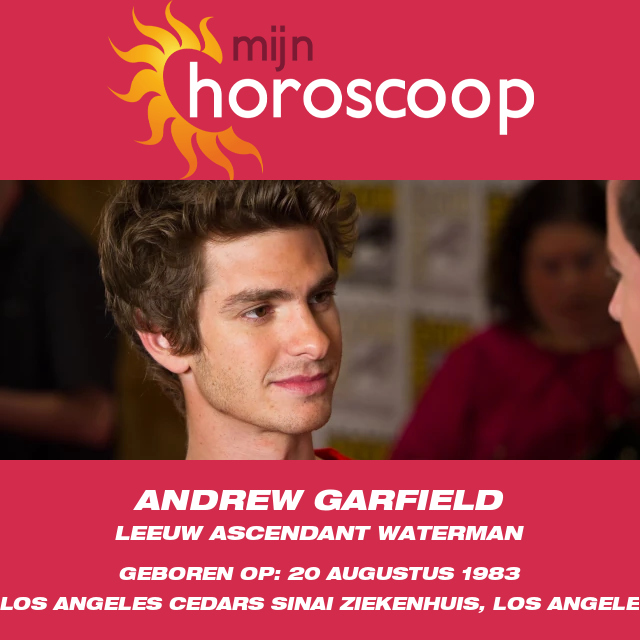 Andrew Garfield: Een Ware Leeuw Vandaag bespreek ik Andrew Garfield, een getalenteerde acteur geboren op 20 augustus 1983. Als een Leeuw is hij vurig, gepassioneerd en creatief. Ontdek hoe zijn sterrenbeeld zijn acteerprestaties beïnvloedt en wat het bete