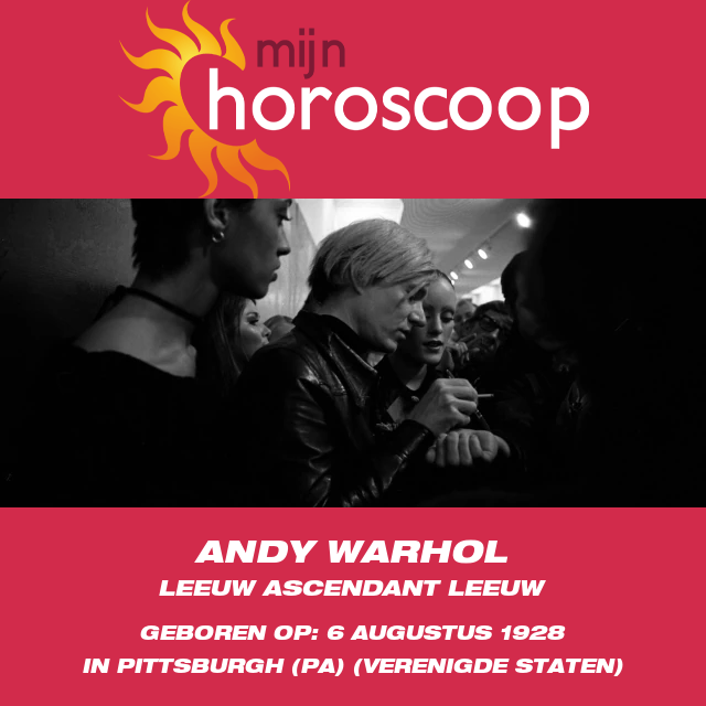Andy Warhol Astrologisch Portret: De Invloed van een Leeuw