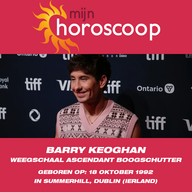 De eigenschappen van Barry Keoghan als Libra onthuld