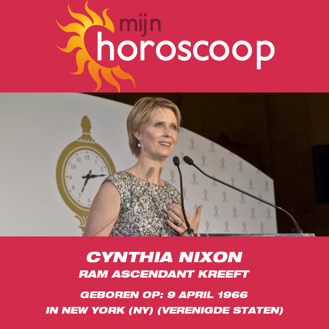 Cynthia Nixon\'s Ram Astrologie Inzichten optimaliseren