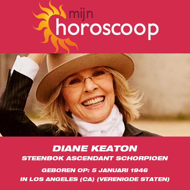 Diane Keaton: Een icoon onder Steenbokken