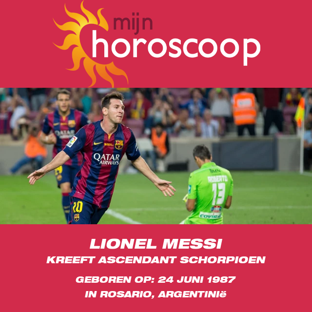 Uitleg over het sterrenbeeld Kreeft en Lionel Messi