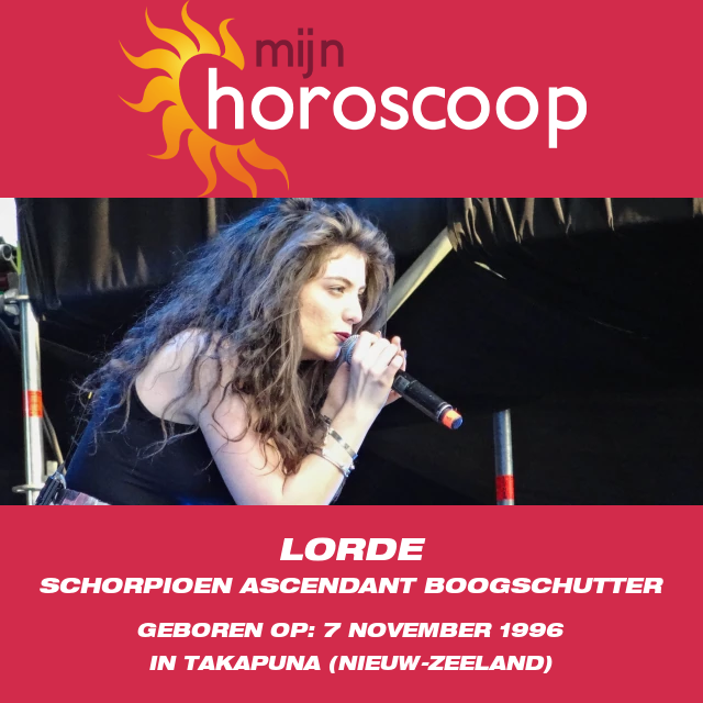 Lorde\'s Astrologisch Profiel: De Invloed van Schorpioen
