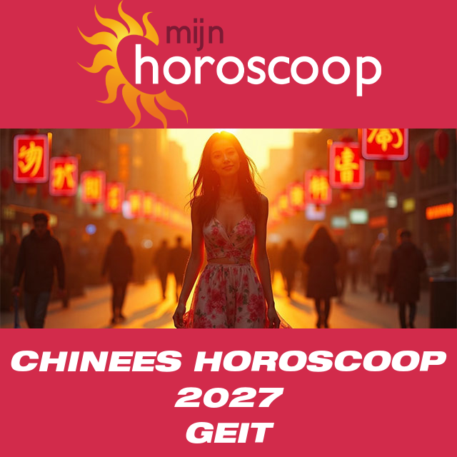 Chinese Horoscoop 2027 voor de Geit