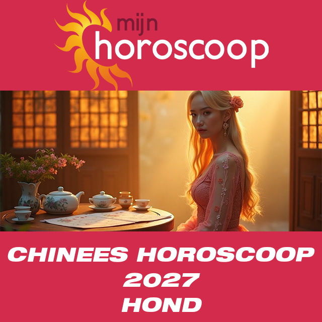 Chinese Horoscoop 2027 voor de Hond