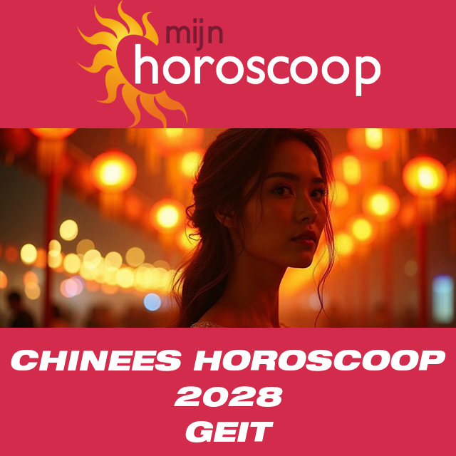 Chinese Horoscoop 2028 voor de Geit