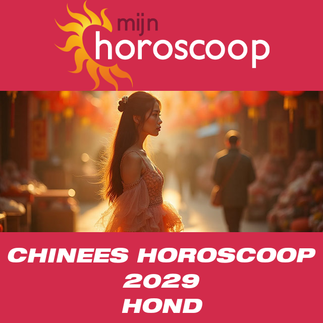 Chinese Horoscoop 2029 voor de Hond