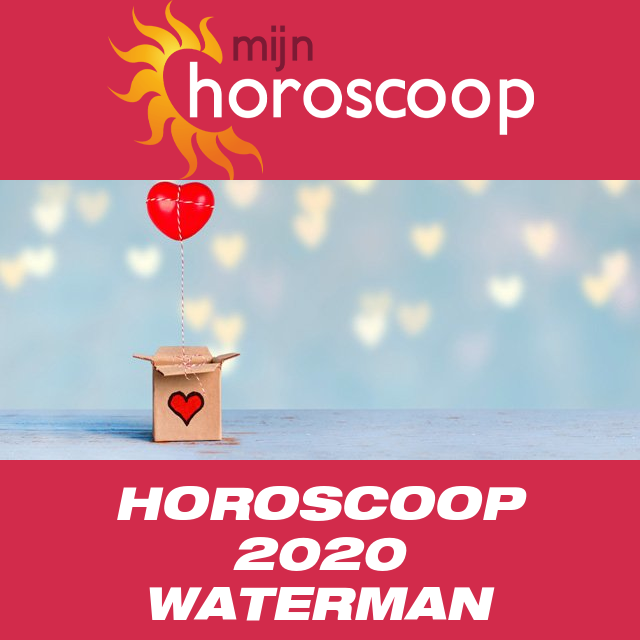 Jaarlijkse horoscoop 2020 voor Waterman