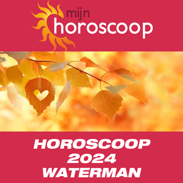 Jaarlijkse horoscoop 2024 voor Waterman