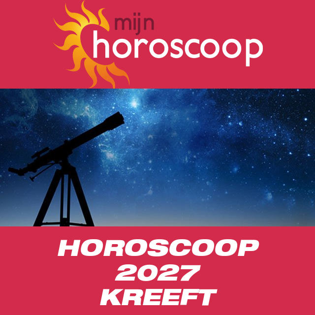 Jaarlijkse horoscoop 2027 voor Kreeft