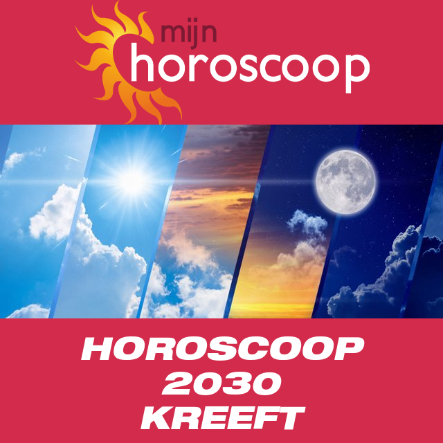 Jaarlijkse horoscoop 2030 voor Kreeft
