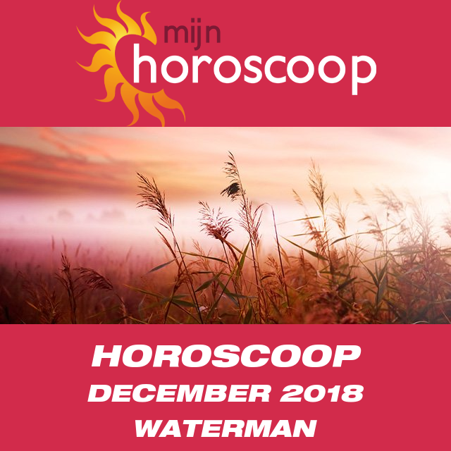 Maandelijkse horoscoop voor de maand December 2018 voor Waterman