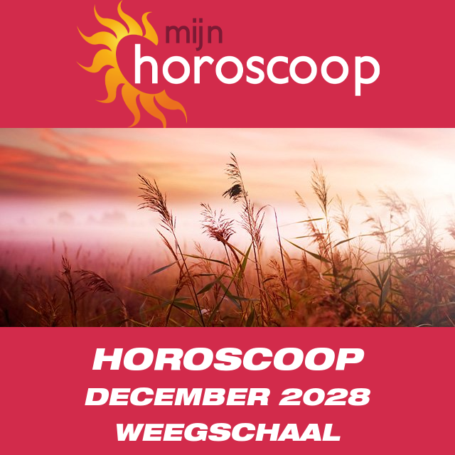 Maandelijkse horoscoop voor de maand December 2028 voor Weegschaal
