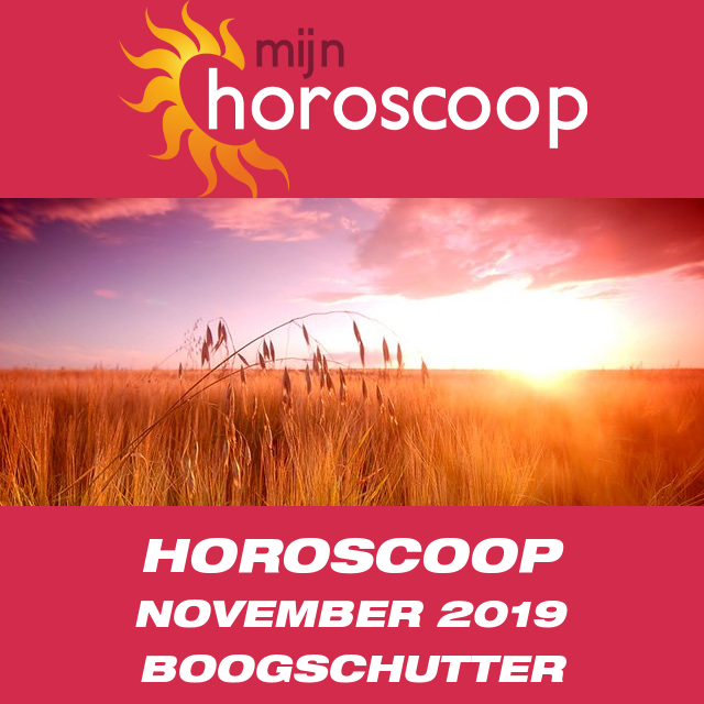 Maandelijkse horoscoop voor de maand November 2019 voor Boogschutter