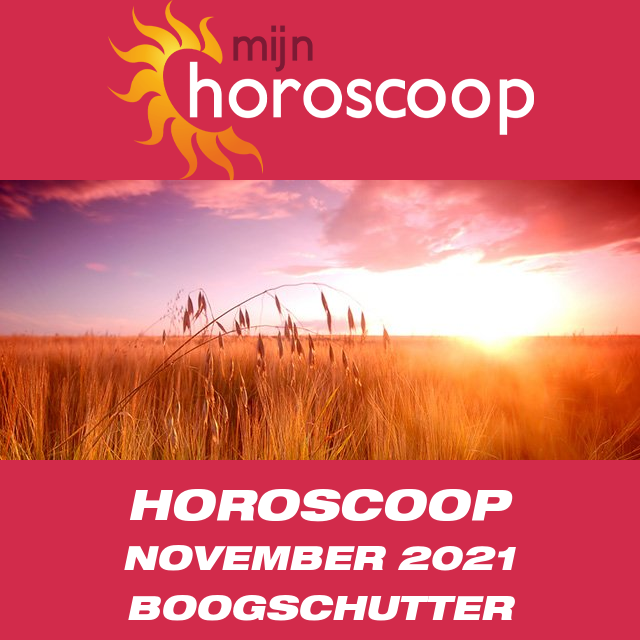 Maandelijkse horoscoop voor de maand November 2021 voor Boogschutter