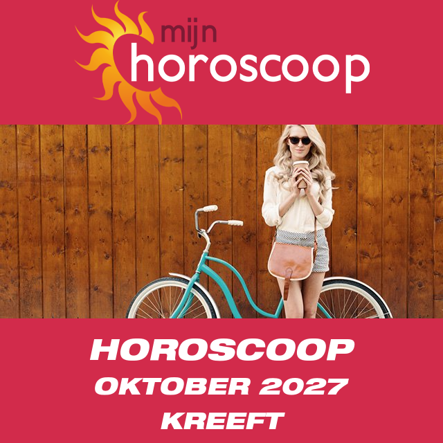 Maandelijkse horoscoop voor de maand Oktober 2027 voor Kreeft