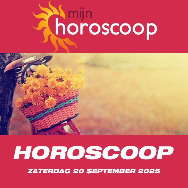 De voorspellingen van de dagelijkse horoscoop van Zaterdag 20 September 2025